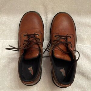 Red Wing Shoes - Men’s 9.5, Brown Leather, Static Dissipative, Great Condition